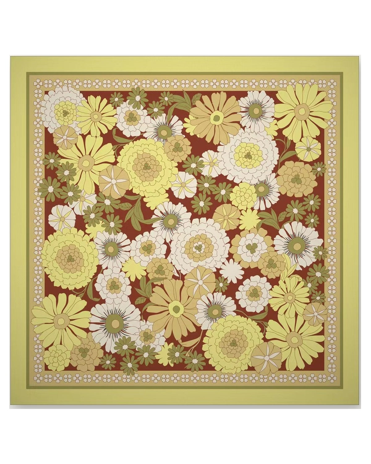 Retro Millefleurs Mat