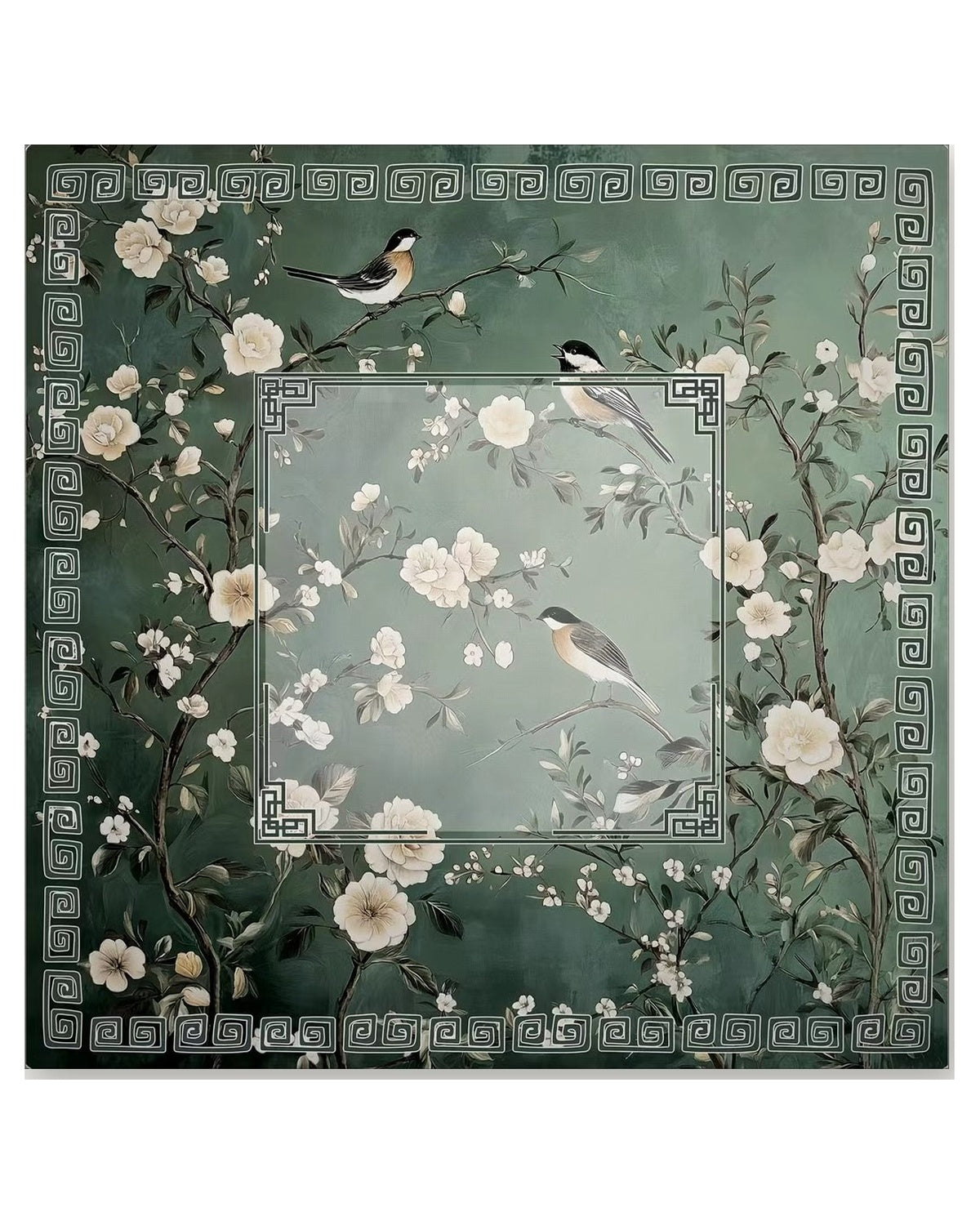 Birds & Cherry Blossoms Mat