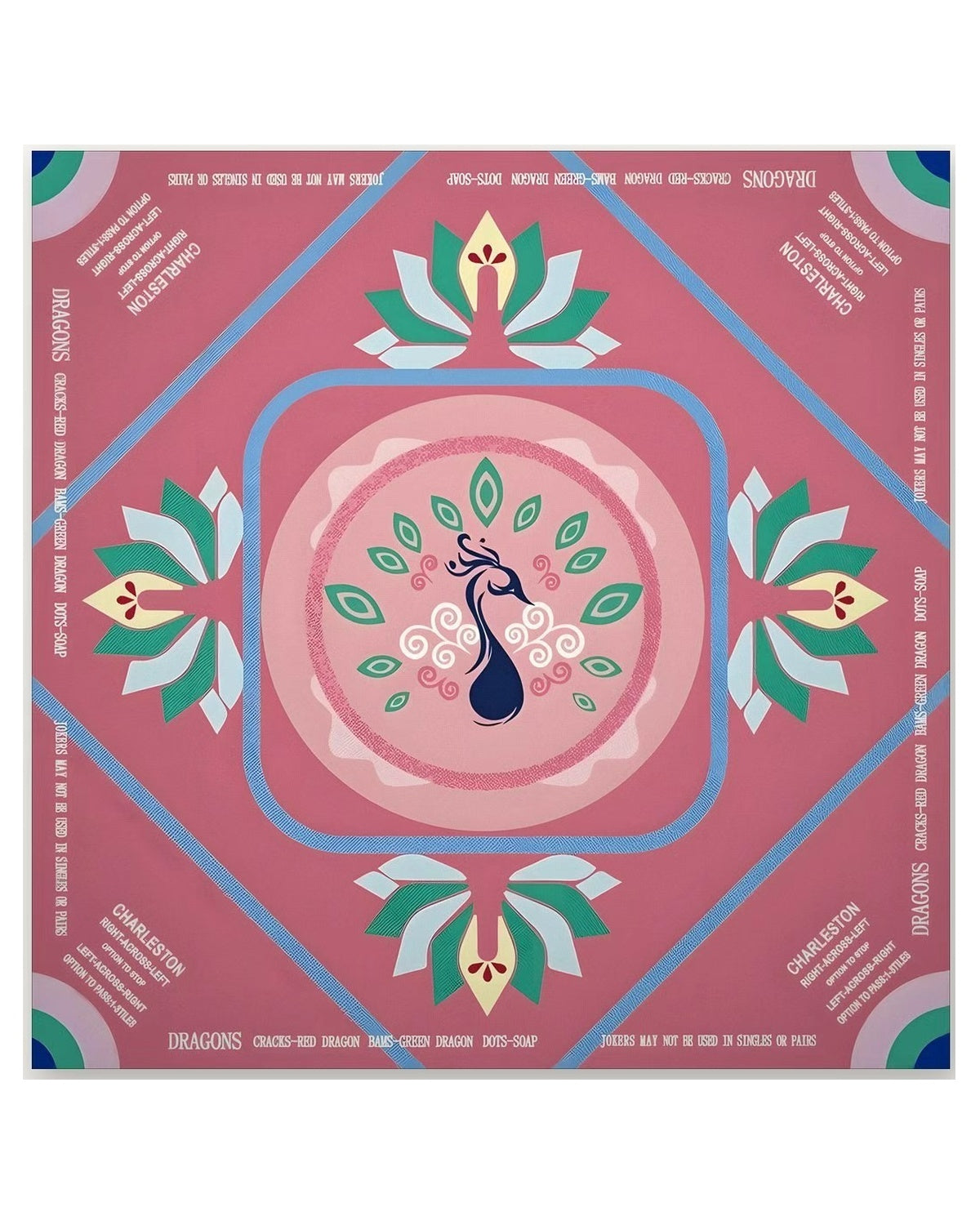 Mauve Peacock Mat