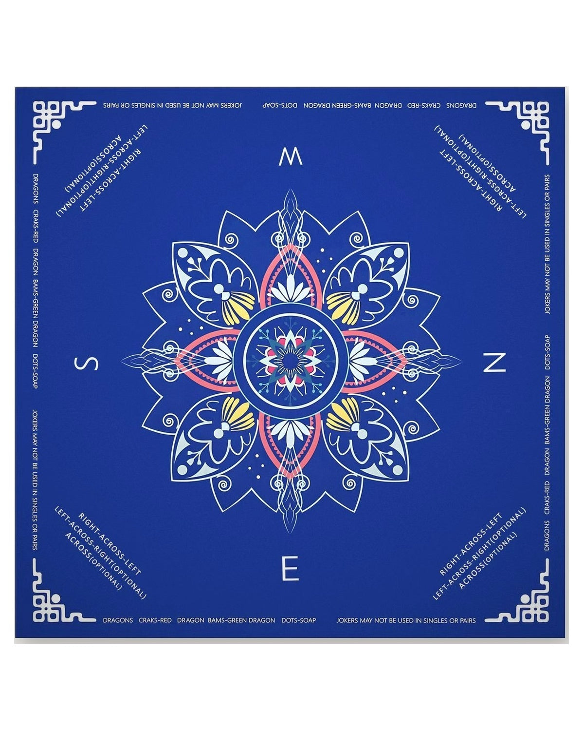 Midnight Compass Mat