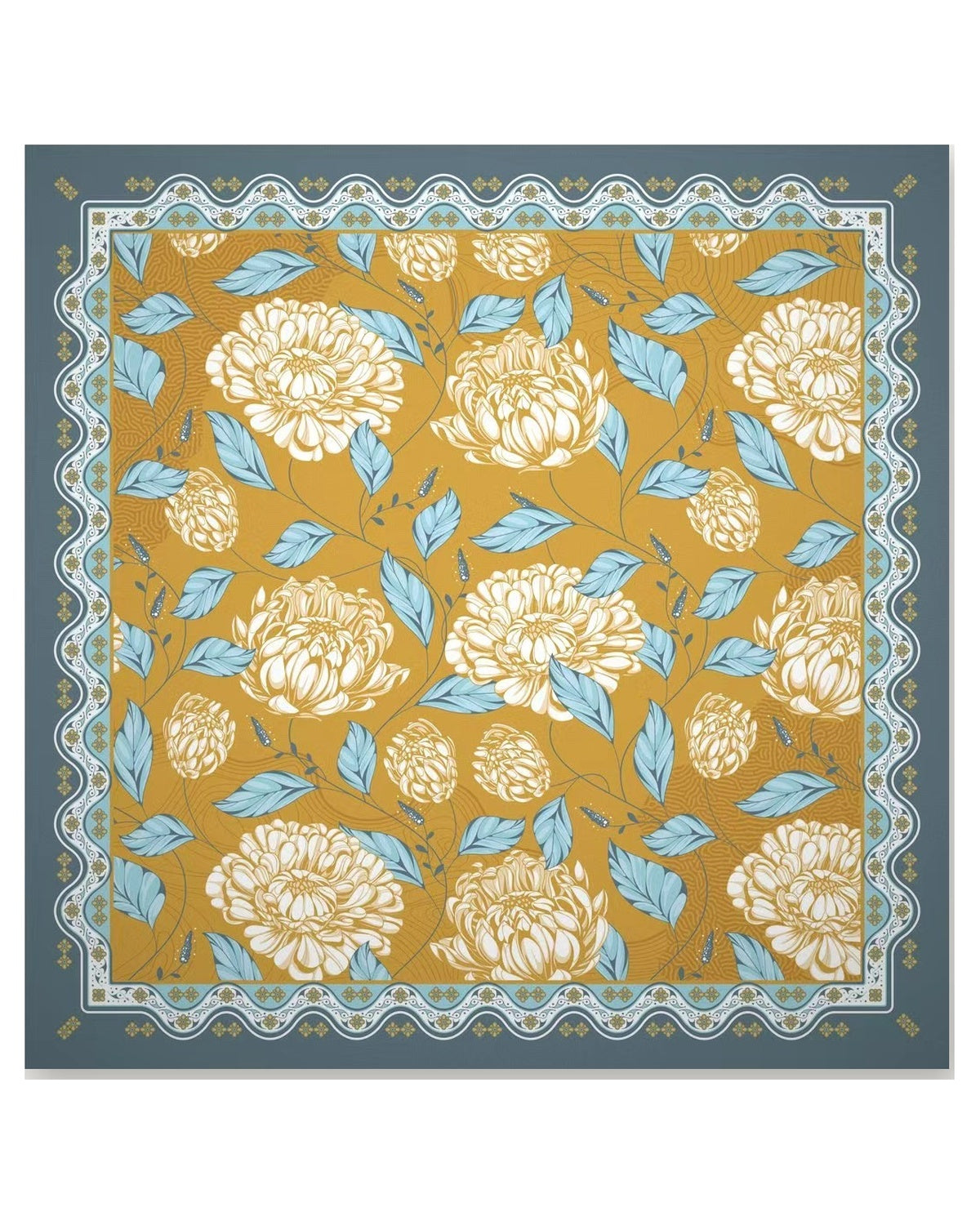 Golden Peony Mat
