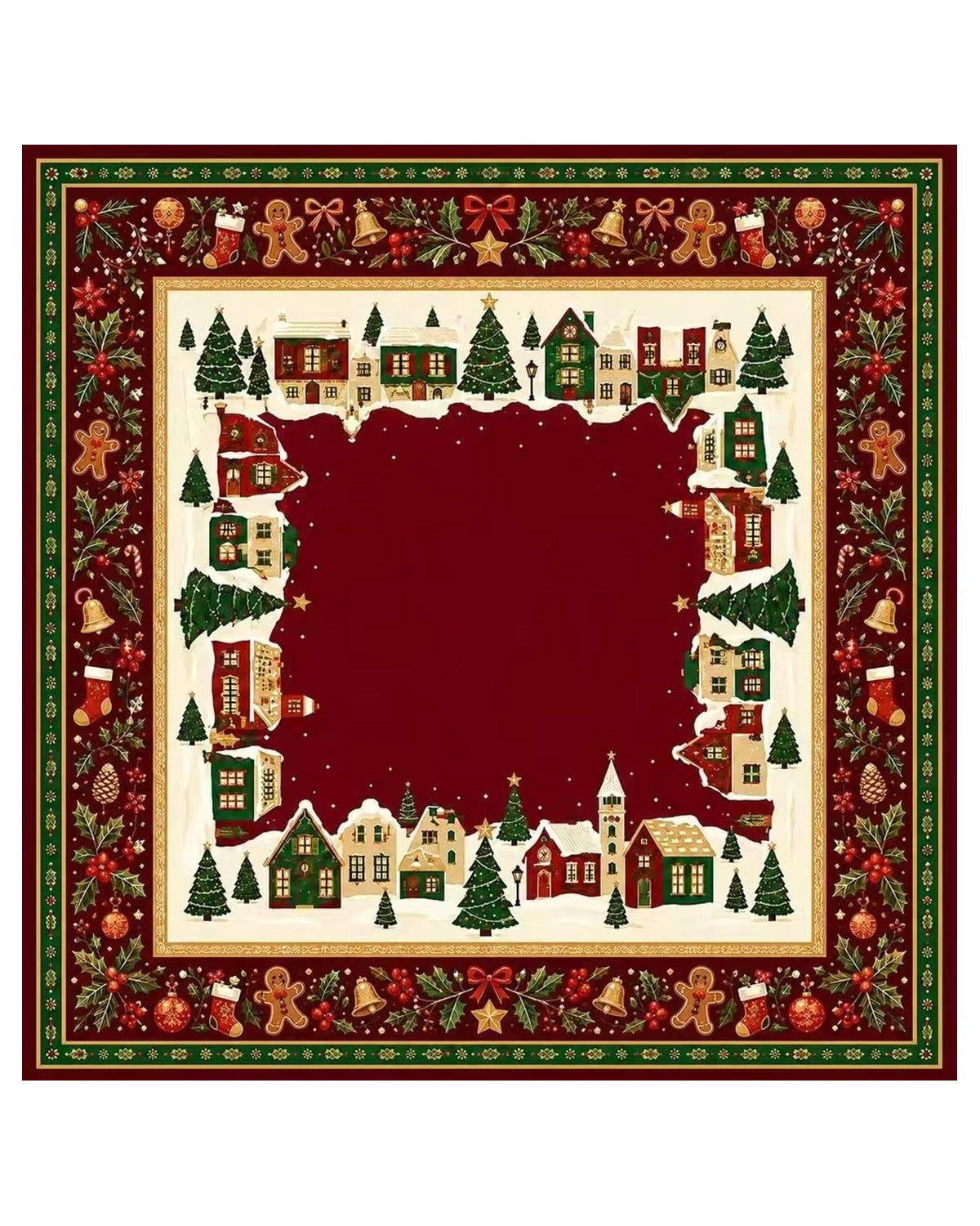 Christmas Village Mat