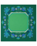 Emerald Peacock Mat