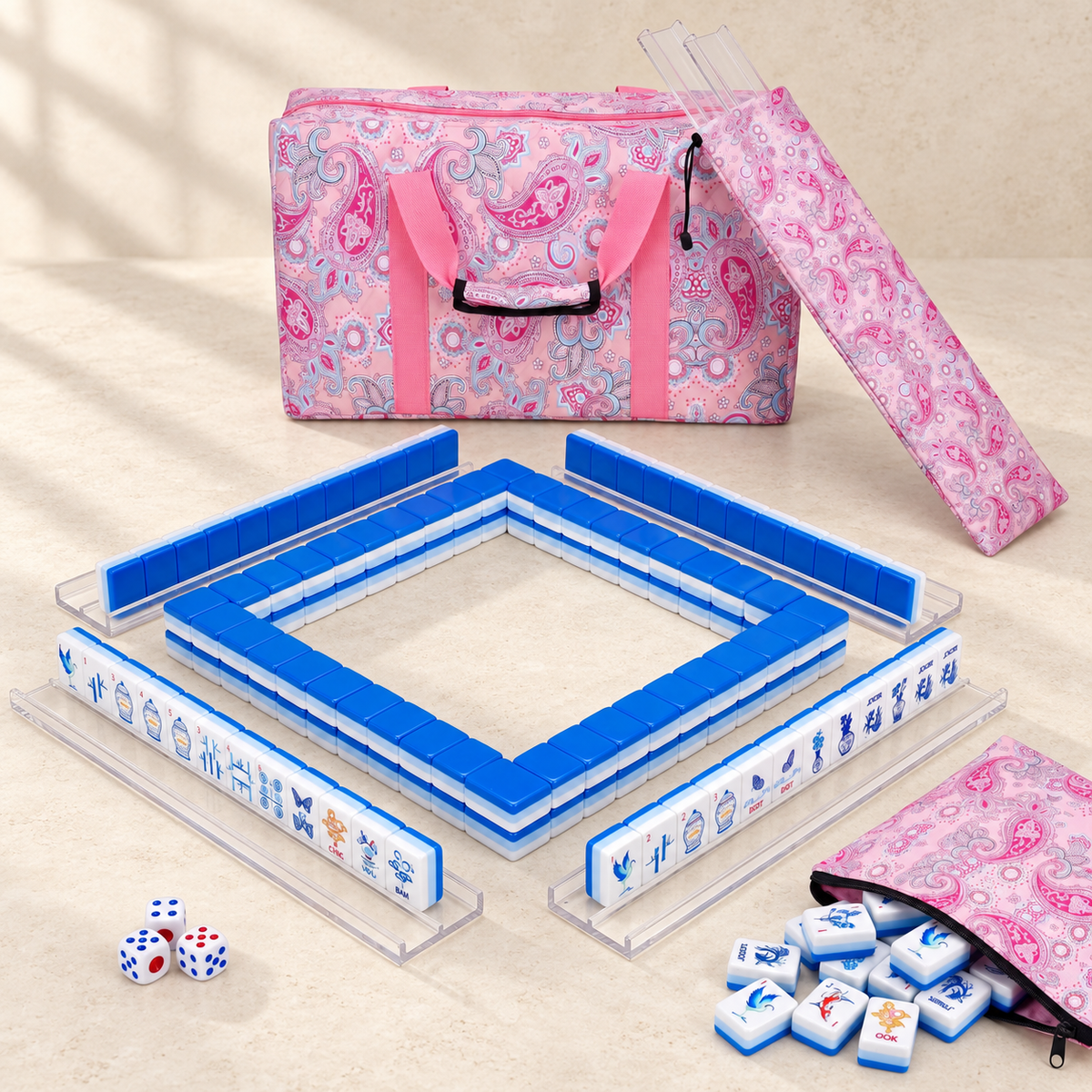 Porcelain American Mahjong Starter Kit