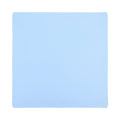 Plain powder blue mahjong mat, shown flat from above on white